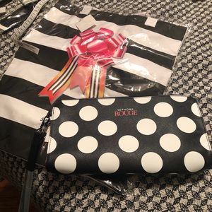 Sephora tote and clutch
